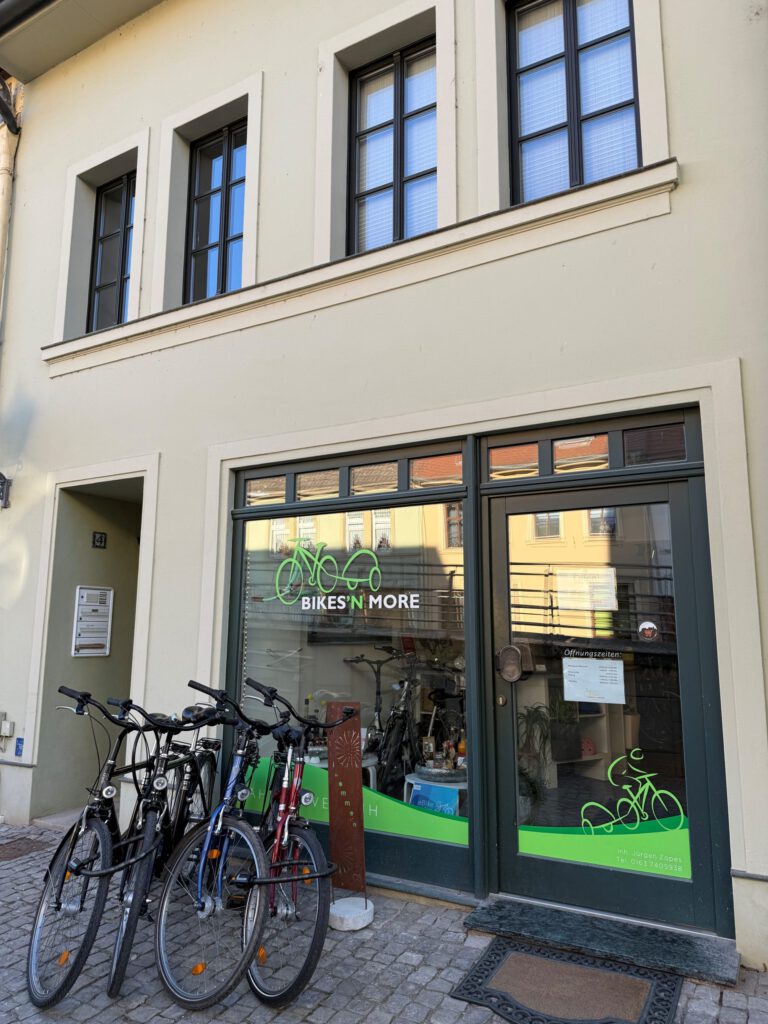 "Bikes'n more" in der Bernburger Talstadt - am alten Markt