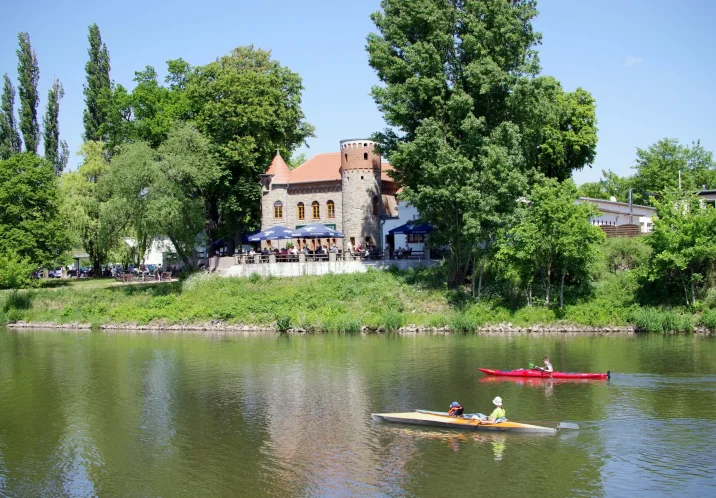 Georgsburg an der Saale ©Stadt Könnern