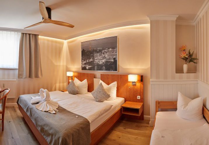 Panoramansicht eines Zimmers ©Cityhotel Bernburg