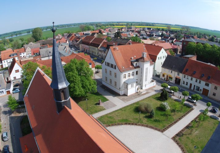 Stadtzentrum Barby - Blick von der Marienkirche ©Thomas Linssner